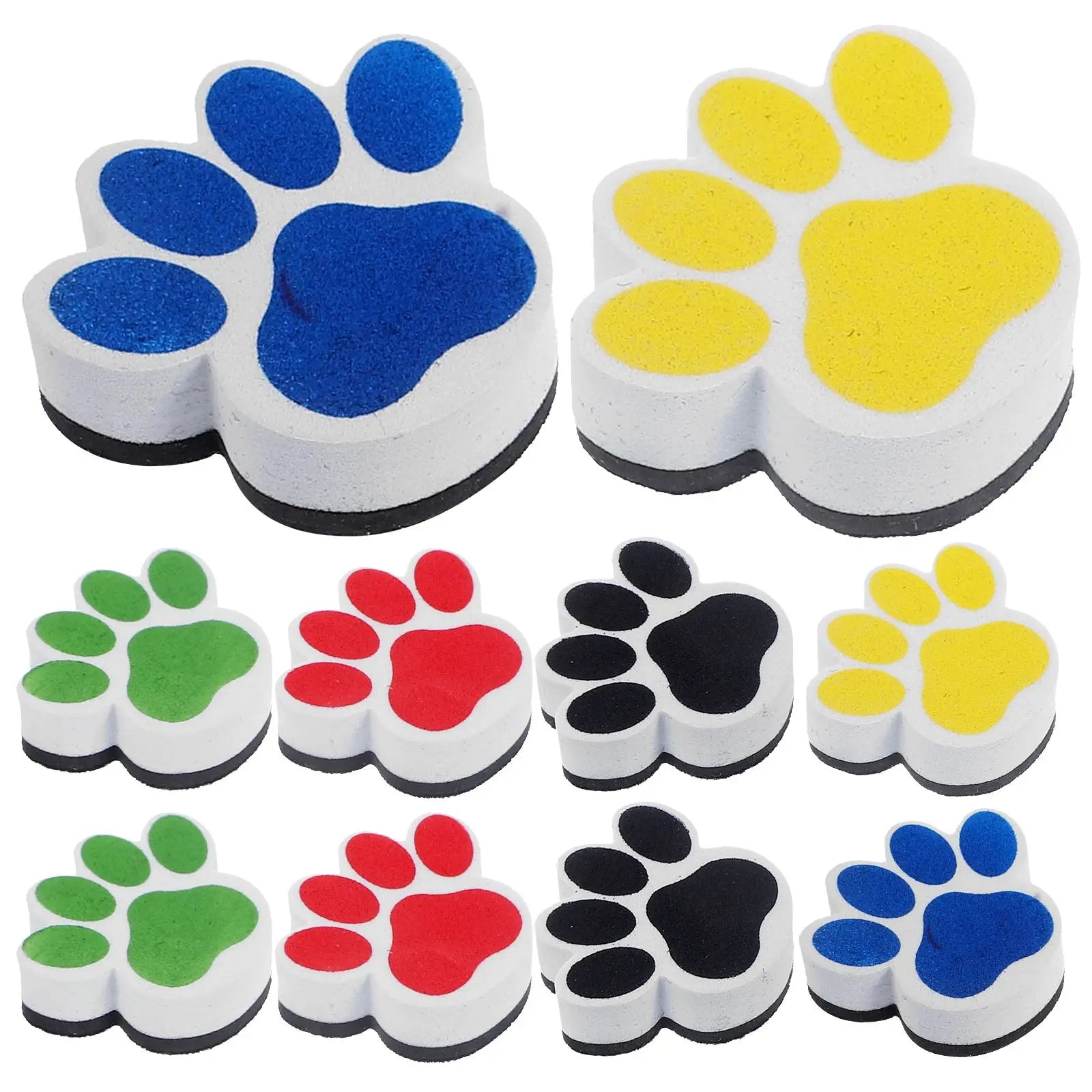 10pcs Cartoon Dog Magnetic Magnetic Whiteboard For WhiteBoard Dry Erase Magnetic Whiteboards Magnetic EVA Reusable